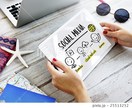Communication Connection Network Share Concept Communication Connection Network Share Concept 25513252