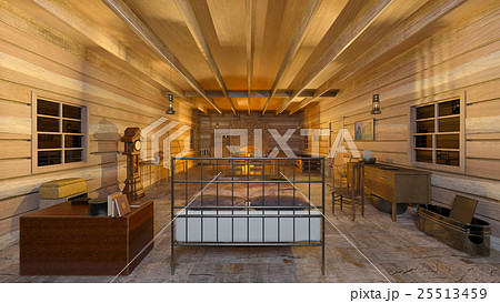 山小屋のイラスト素材