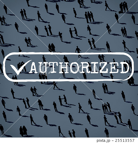 Approved Checked Accessible Authorized Security Concept 25513557