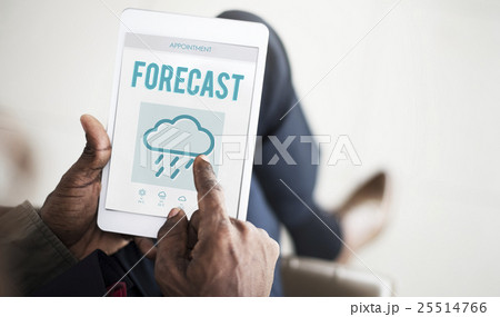 Forecast Weather Rainy Cloud Concept 25514766