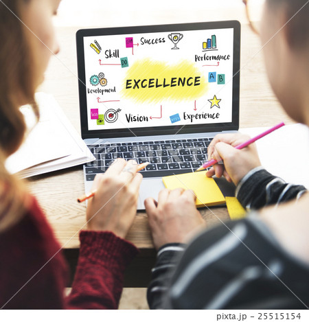 Improvement Potential Excellence Diagram Graphic Concept 25515154
