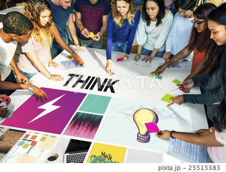 University Young Adult Teamwork Project Concept 25515383