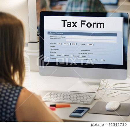 Tax Credits Claim Form Concept Tax Credits Claim Form Concept 25515739
