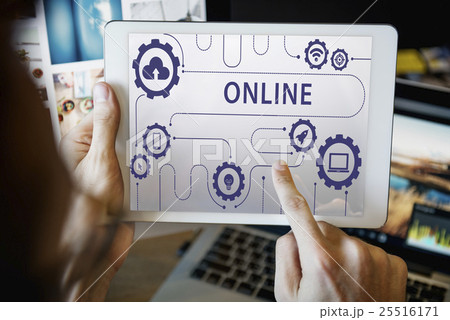 Social Media Sharing Online Exchange Concept Social Media Sharing Online Exchange Concept 25516171