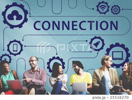 Social Media Sharing Online Exchange Concept Social Media Sharing Online Exchange Concept 25516270