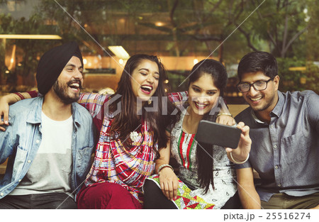 Indian Ethnicity Friendship Society Togetherness Concept 25516274