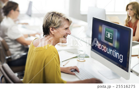 Electronic E-Banking Investment Economics Concept 25516275