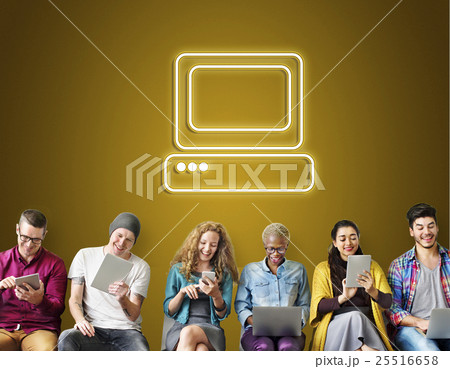 Communication Digital Computer Media Graphic Concept 25516658