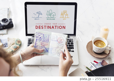 Booking Hotel Reservation Travel Destination Concept 25516911