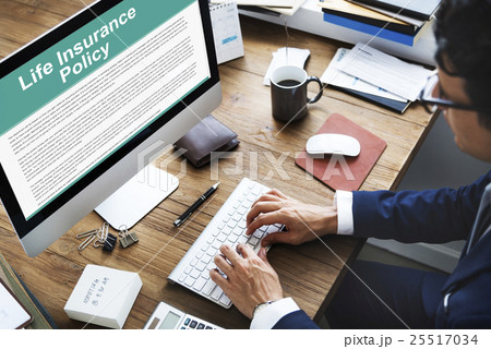 Life Insurance Policy Terms of Use Concept 25517034