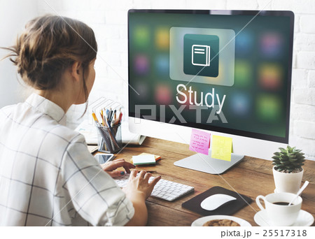 Academic E-Learning Education Online Application Concept Academic E-Learning Education Online Application Concept 25517318
