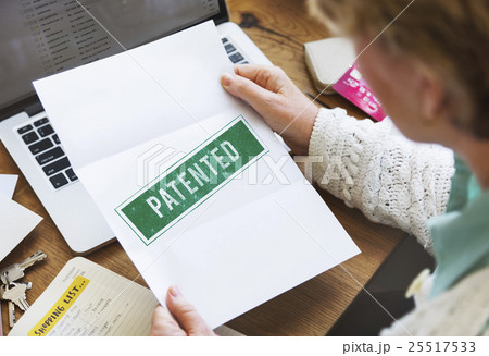 Patented Brand Identity License Product Copyright Concept 25517533