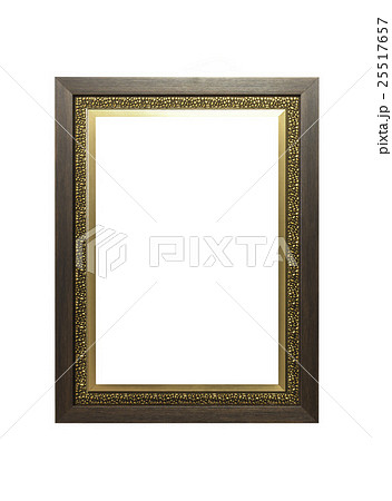 Wooden and metal frame isolated Wooden and metal frame isolated 25517657