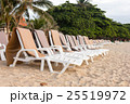 canvas beach bed on the beach 25519972