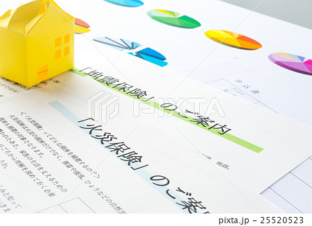 火災保険　地震保険　損害保険　補償 25520523