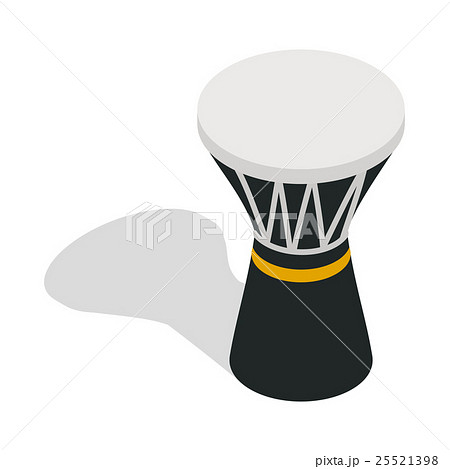 Darbuka, percussive musical instrument icon Darbuka, percussive musical instrument icon 25521398