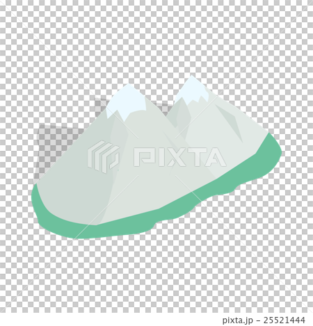 Swiss alps icon, isometric 3d style Swiss alps icon, isometric 3d style 25521444
