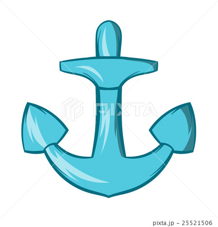 Anchor icon in cartoon style Anchor icon in cartoon style 25521506