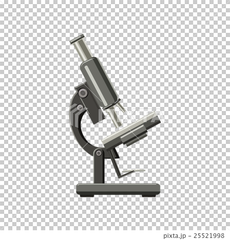 Microscope icon in cartoon style 25521998