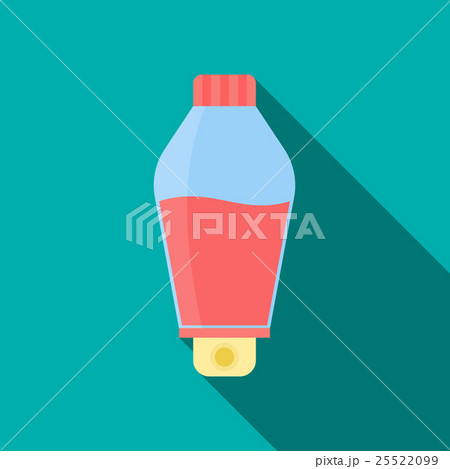 Soap dispenser icon, flat style Soap dispenser icon, flat style 25522099