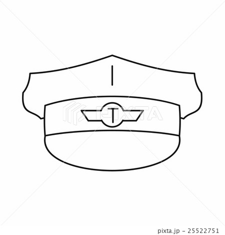Cap taxi driver icon, outline style Cap taxi driver icon, outline style 25522751