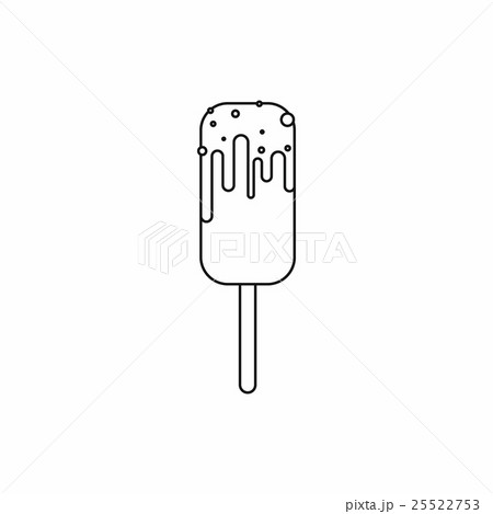 Ice Cream icon, outline style Ice Cream icon, outline style 25522753