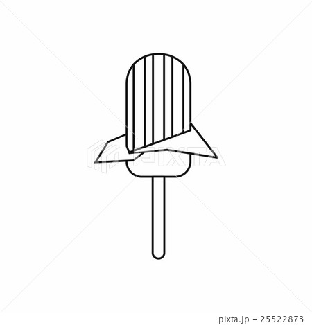 Ice Cream icon, outline style 25522873