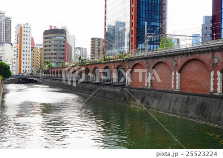 10月　都市風景1731神田万世橋・レンガ高架橋・架道橋 25523224