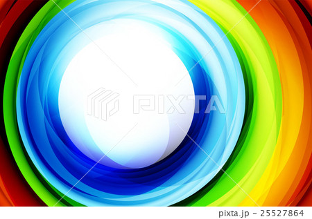 Bright swirl motion abstract background 25527864