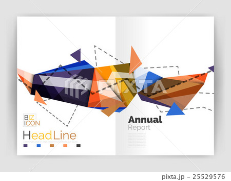 Business triangle design modern business annual Business triangle design modern business annual 25529576
