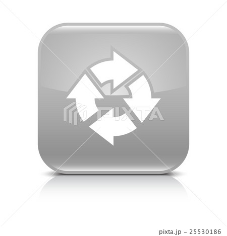 Gray arrow repeat, reload, refresh, rotation icon Gray arrow repeat, reload, refresh, rotation icon 25530186