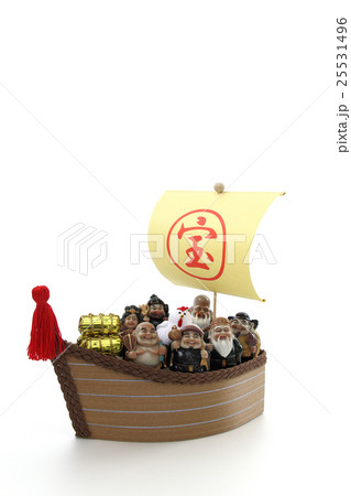 宝船と七福神 宝船と七福神 25531496