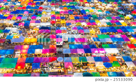 Bangkok city night market 25533090