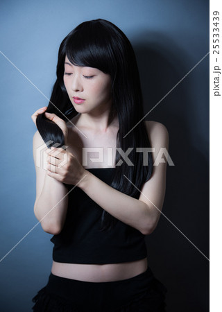 黒髪　ビューティー 25533439