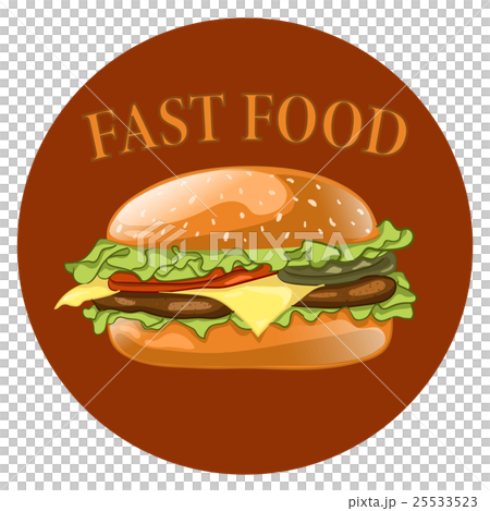 Burger. Cheeseburger vector illustration.Hamburger Burger. Cheeseburger vector illustration.Hamburger 25533523