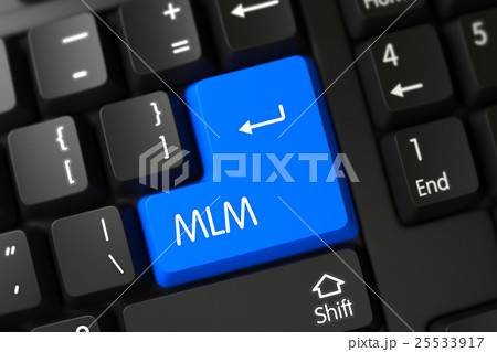 MLM - Modernized Button. 3D. 25533917