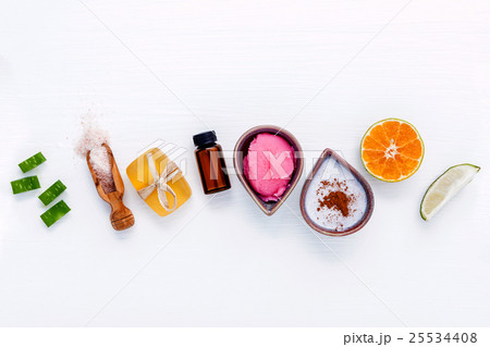 Homemade skin care and body scrubs . 25534408