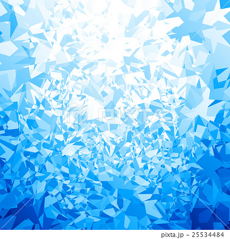 Vector Blue Ice Backgroundのイラスト素材 25534484 Pixta