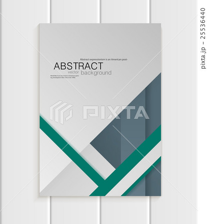 Brochure in material design style 25536440