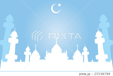 Jamiah Patani Mosque, Silhouette White Mosque 25536799