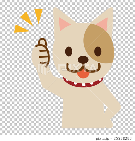 OK sign dog 25538293