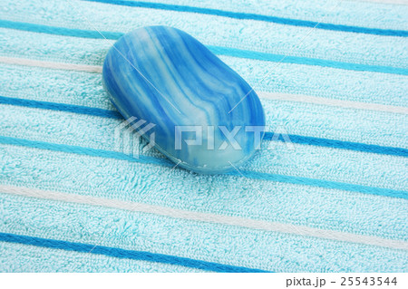 Towel and soap 25543544