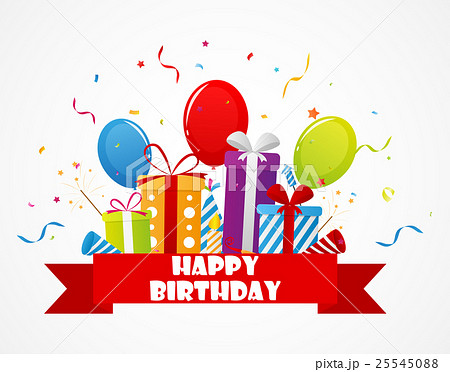 Holiday celebration with confetti and party icons Holiday celebration with confetti and party icons 25545088