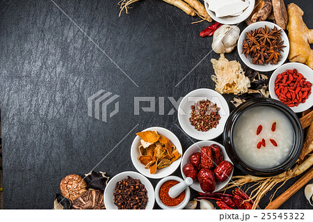 漢方　薬膳　健康食 Chinese medicine and ginseng 25545322