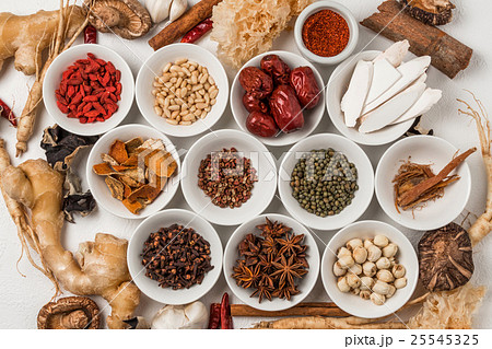漢方 薬膳 健康食 Chinese medicine and ginseng 漢方 薬膳 健康食 Chinese medicine and ginseng 25545325