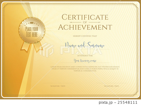 Certificate template for achievement, appreciation Certificate template for achievement, appreciation 25548111