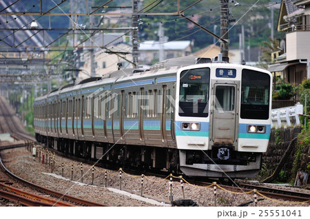 中央本線　四方津－上野原　JR東日本　211系　N605編成（長野） 25551041