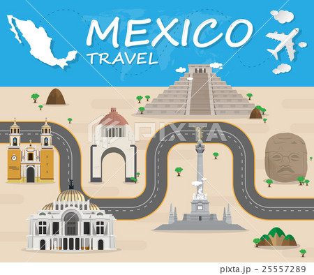 Mexico Landmark Global Travel And Journey. 25557289