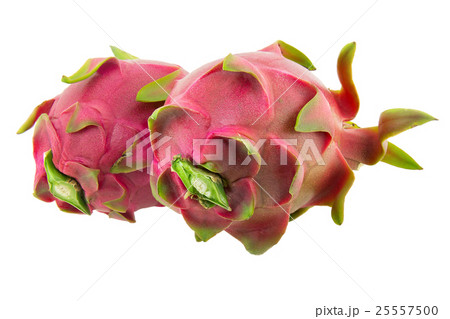 Dragon fruit isolated on white background 25557500