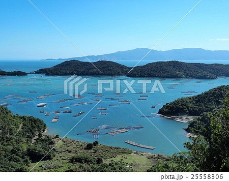 虫明湾の風景 25558306